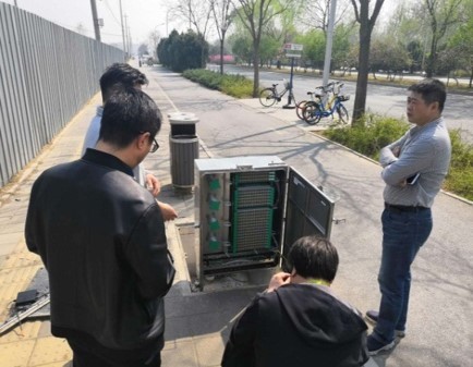 上海人民路智能地埋光交箱项目